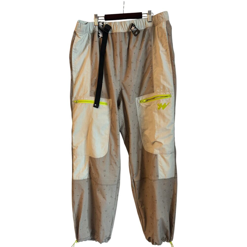 Without Walls Men’s Paneled Nylon Trail Utility Pant Baggy Street Style XL NWOT